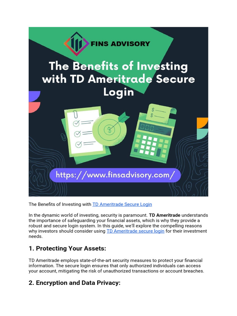 TD Ameritrade AdvisorClient Login: Your Easy Guide to Accessing Your Account