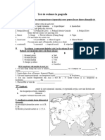 Test - VII - Asia - (FIZICO GEO)