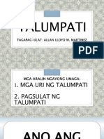 Uri Ng Talumpati