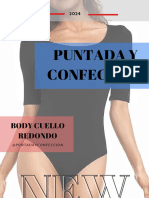 Patronaje de Body Cuello Redondo 0017