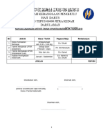 Kertas Kerja Peningkatan Tahun 6 Panitia Matematik 2018