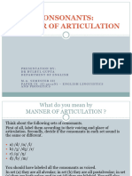 Ma III Sem G 3012 DR Bulbul Gupta 17-07-2020 Consonants Anner of Articulation