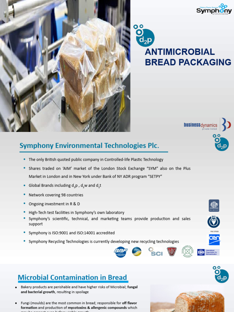 Antimicrobial Bread Packaging Solutions | PDF | Antimicrobial | Virus
