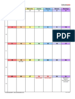 Calendario Marzo 2024 Espana Verticala