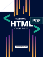 The Ultimate HTML Cheat Sheet