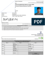 Admit Card RCWCDPDECN