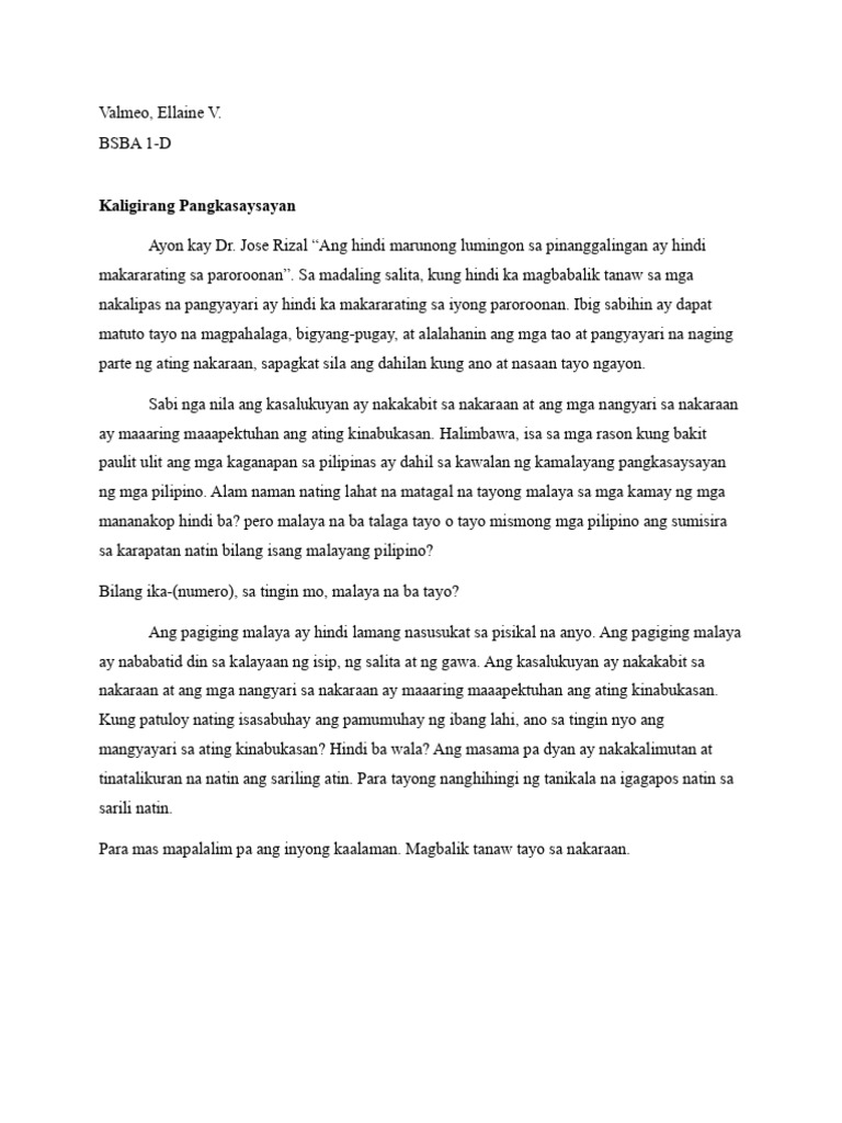 Manuscript. Valmeo Ellaine V. | PDF