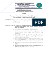 9.b. SK Penetapan Komite Teknis Pengambil Keputusan Sertifikasi Kompetensi Revisi 1