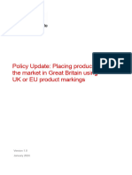 Industry Explainer Placing Products On The Market in Great Britain Using Uk or Eu Product Markings