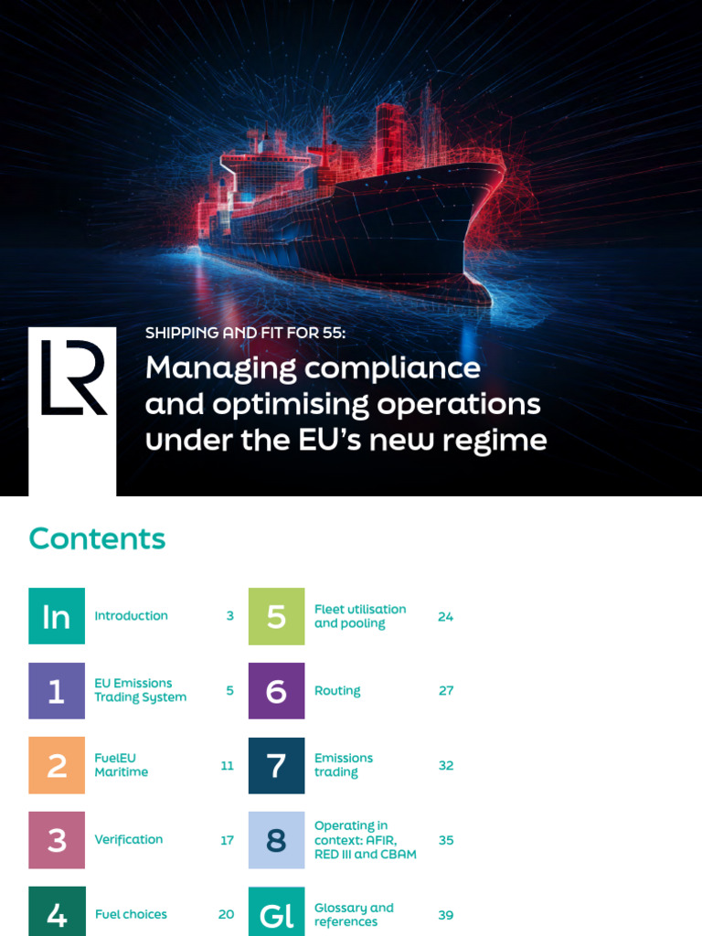 EU Shipping Compliance: Fit for 55 Guide | PDF | Low Carbon Economy ...