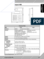 2 P125 / P126 Compact HMI: Technical Data