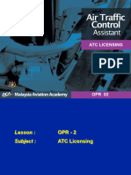 051 - OPR 02 ATC Licensing