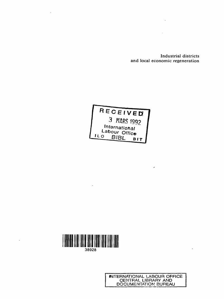 Frank Pike Sengenberger | PDF | Labour Economics | Employment, image size:768x1024