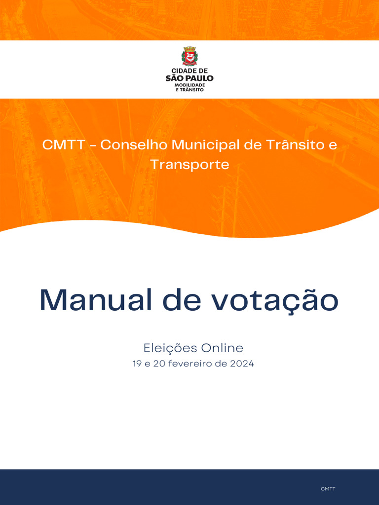 Manual-CMTT-Como Votar | PDF | Finanças e Administração de Capital ...