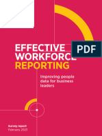 CIPD Effective Workforce Reporting