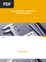 Lean Architecture Toolkit Intro