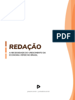 Temas de Redação - Junho - A Necessidade Do Crescimetno Da Economia Verde No Brasil