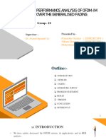 Performance Analysis of Ofdm-Im Over The Generalised Fading