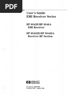 User's Guide EMC Receiver Series