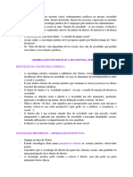 Abordagem Sociológica Do Sistema Jurídico