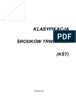 Klasyfikacja Środków Trwałych (KŚT) : Warszawa 2016