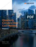 Quarterly Construction Cost SG 2022 Q2