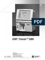 Gem Premier 3000 Operator's Guide