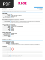 Rothenberger Mapp Gas Safety Data Sheet | PDF | Firefighting | Fires