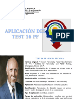 APLICACIÓN DEL TEST DE PERSONALIDAD DE 16PF. Autora: Dra. Iraima V. Martínez M.