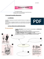 La Qualité Alimentaire