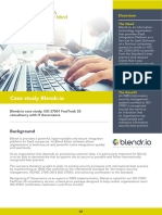 ITG EU Case Study Template Blendr - Io ISO 27001 Online FastTrack Case S