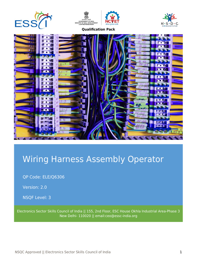 Wiring Harness Assembly Operator - ELE - Q6306 - v2.0 | PDF | Waste ...