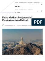 Fathu Makkah - Pelajaran Dari Penaklukan Kota Mekkah