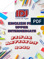 Revision English File Upper Intermediate 2023