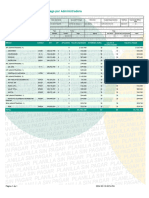 Reporte Proyeccion Mora