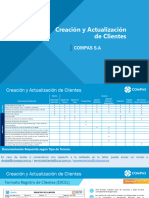 Instructivo Creacion y Actualizacion de Clientes Compas