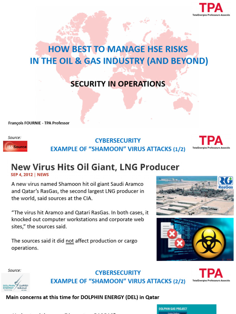 Managing HSE Risks in Oil & Gas Industry | PDF | Computer Security ...