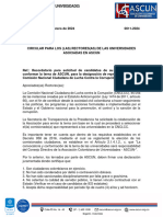 0011 Recordatorio Postulacion de Candidatos para Conformar La Terna Ante La Comisión Nacional Ciudadana de Lucha Contra La Corrupc