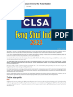 CLSA Feng Shui Index 2023 - Follow The Water Rabbit - KLSE Screener