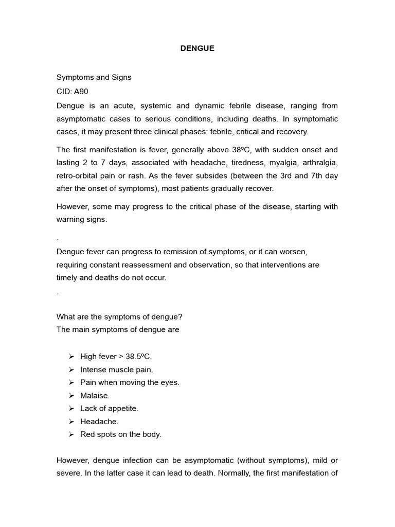 Dengue Pdf
