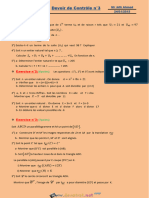 Devoir de Contrôle N°3 - Math Suite Arithmetique+arithmetique+ Translation - 2ème Sciences (2014-2015) MR Afli Ahmed