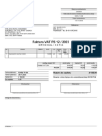 Faktura VAT FS 12 / 2023: Oryginał / Kopia