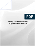 Livro 9 Curso de Lingua Latina Nocoes Fundamentais