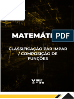 Classificações Par e Impar, Composição de Funções PDF