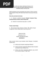 Jadual Caruman SOCSO