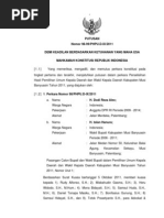 Download Putusan Sidang Mahkamah Konstitusi Ttg Pilkada MUBA 2011 by Joko Sky SN70569791 doc pdf