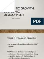 Economic Growth & Development