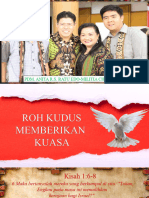 Roh Kudus Memberikan Kuasa