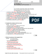 EF4e Int Progresstest 1 5AAAAA