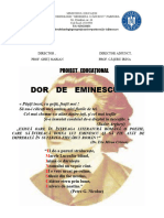 Proiect Eminescu